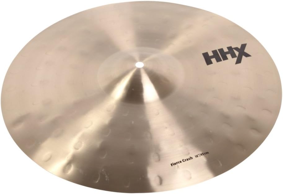 Sabian HHX 18 Inch Fierce Crash Cymbal l B20 Bronze Alloy l 80% Copper - 20% Tin l Made in Canada l Model 11890XNJM