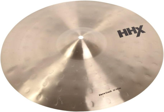 Sabian HHX 18 Inch Fierce Crash Cymbal l B20 Bronze Alloy l 80% Copper - 20% Tin l Made in Canada l Model 11890XNJM