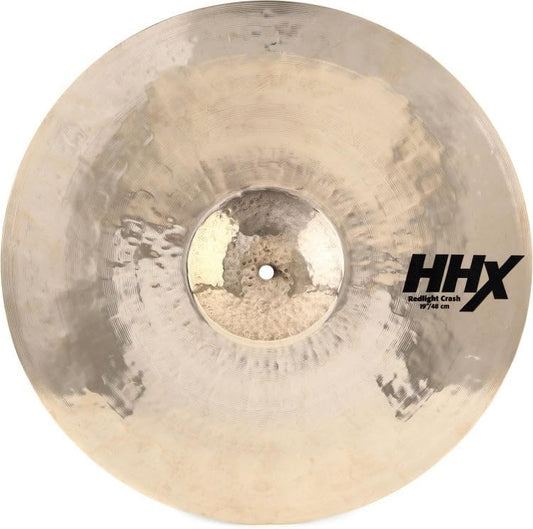Sabian HHX 19 Inch Red Light Crash Cymbal l B20 Bronze Alloy l 80% Copper - 20% Tin l Made in Canada l Model 11906XTSRLB