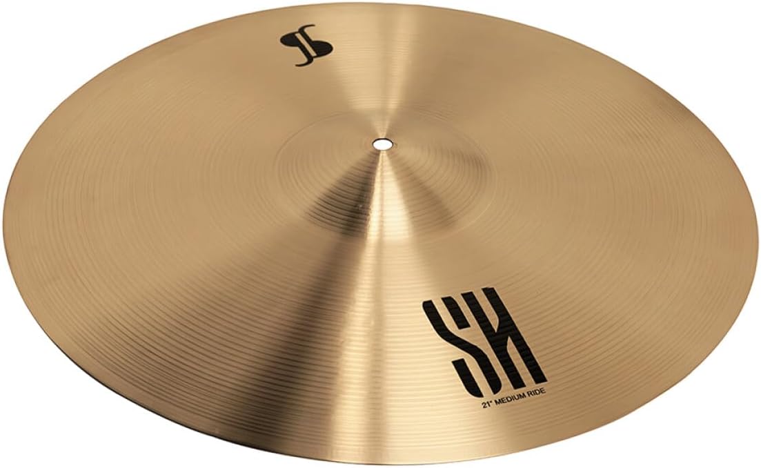 Stagg SH Series 21 Inch Medium Ride Cymbal l B20 Bronze Alloy l 80% - 20% Tin l Model SH-RM21R