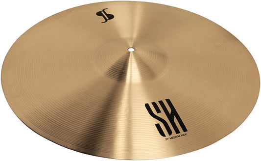 Stagg SH Series 21 Inch Medium Ride Cymbal l B20 Bronze Alloy l 80% - 20% Tin l Model SH-RM21R