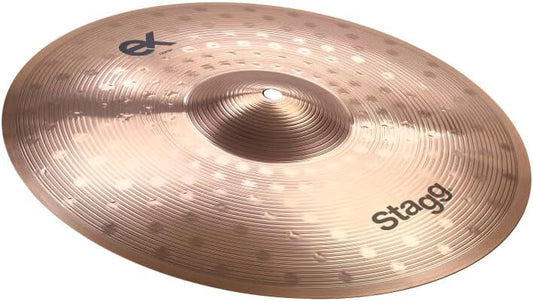 Stagg EX Series 22 Inch Medium Ride Cymbal l Brilliant Finish l B8 Bronze Alloy l 92% Copper - 8% Tin l Model EX-RM22B