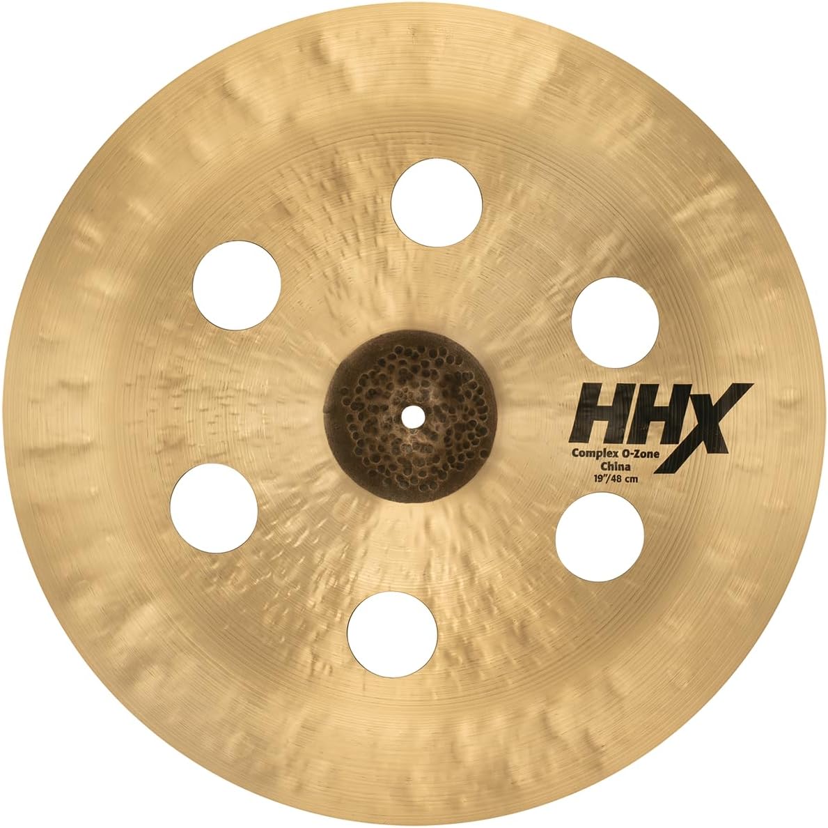 Sabian HHX 19 Inch Complex O-Zone China Cymbal l B20 Bronze Alloy l 80% Copper - 20% Tin l Made in Canada l Model 11916OZXCN