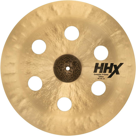 Sabian HHX 19 Inch Complex O-Zone China Cymbal l B20 Bronze Alloy l 80% Copper - 20% Tin l Made in Canada l Model 11916OZXCN