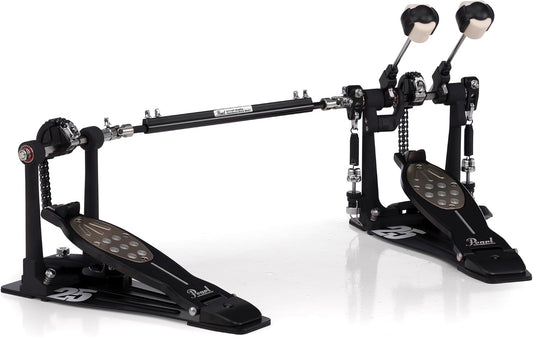 Pearl Eliminator Double Bass Drum Pedal Chain Drive 25th Anniversary Black Finish