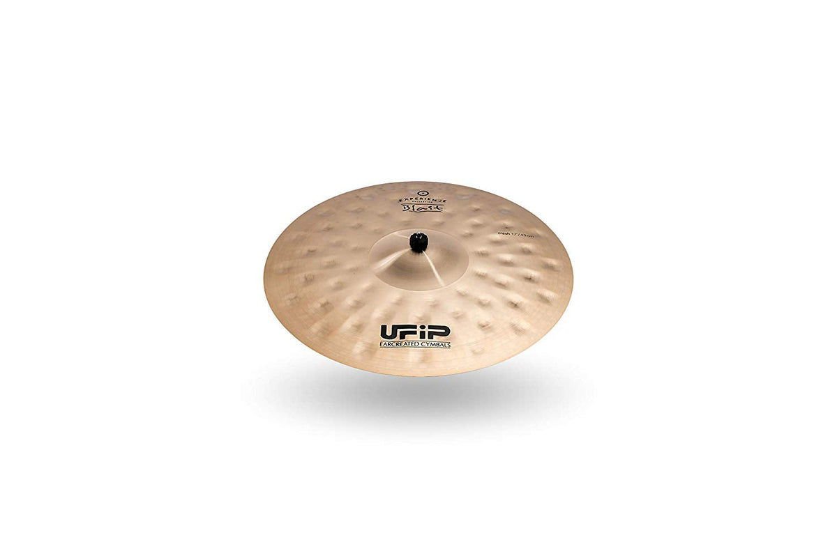 Ufip ES-17BC Experience Collection 17 Inch Bell Crash Cymbal l B20 Bronze Alloy l Hand-Crafted in Italy Since 1931 utilizing our Exclusive Rotocasting Process