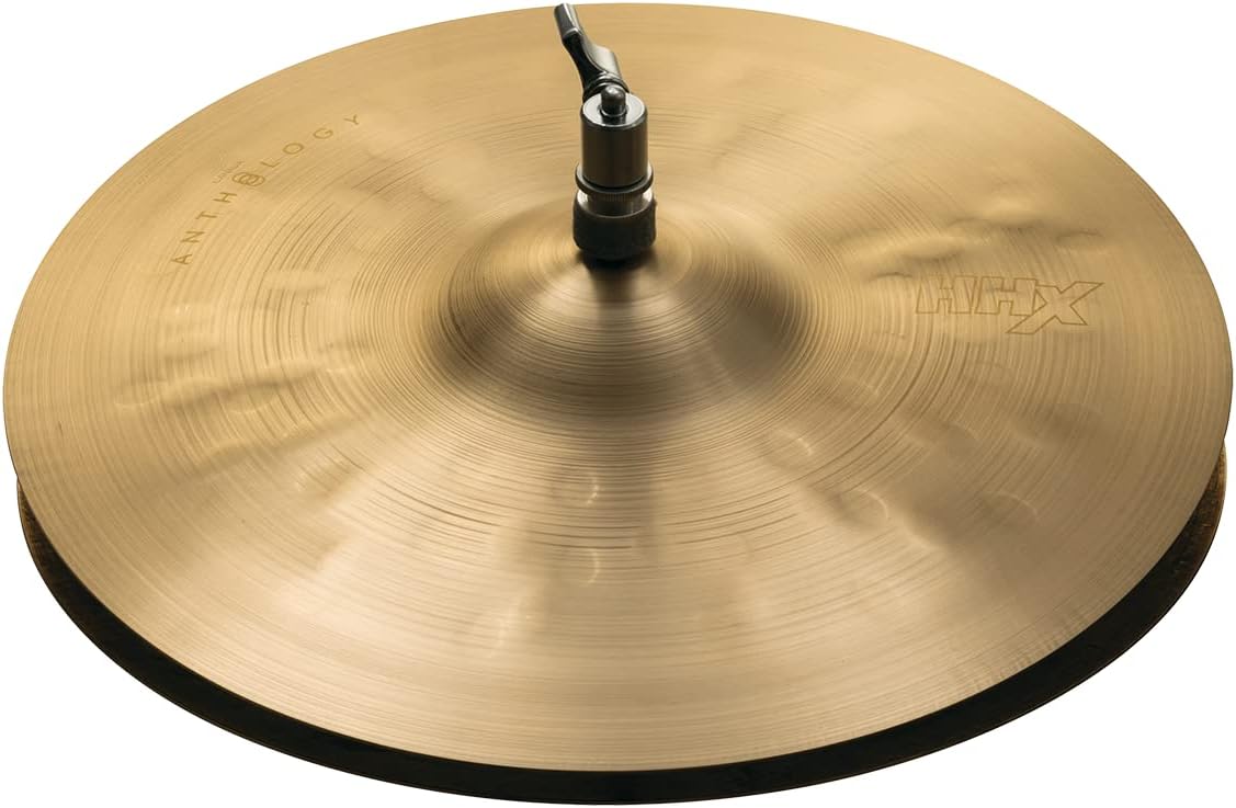 Sabian HHX 14 Inch Anthology Low Bell Hi Hat Cymbals l B20 Bronze Alloy l 80% Copper - 20% Tin l Made in Canada l Model 114XALN