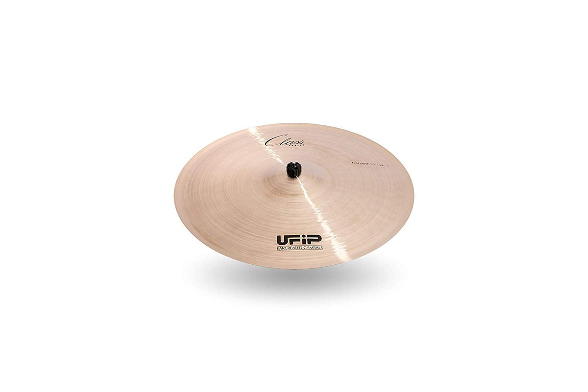 Ufip CS-16FC Class Series 16 Inch Fast Crash Cymbal l B20 Bronze Alloy l Hand-Crafted in Italy Since 1931 utilizing our Exclusive Rotocasting Process