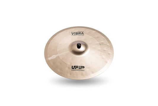 Ufip VB-16 Vibra Series 16 Inch Crash Cymbal l B20 Bronze Alloy l Hand-Crafted in Italy Since 1931 utilizing our Exclusive Rotocasting Process l Designed for Pop, Fusion, World, Rock & Acoustic