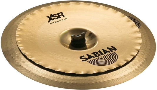 Sabian XSR Fast Stax l B20 Bronze Alloy l 80% Copper - 20% Tin l Made in Canada l Model XSRFSXB
