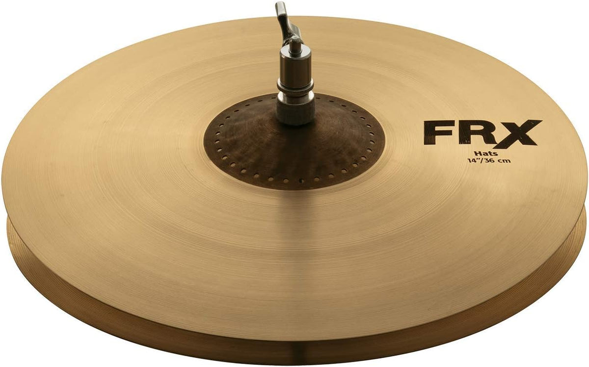 Sabian FRX 14 Inch Hi Hat Cymbals l B20 Bronze Alloy l 80% Copper - 20% Tin l Made in Canada l Model FRX1402