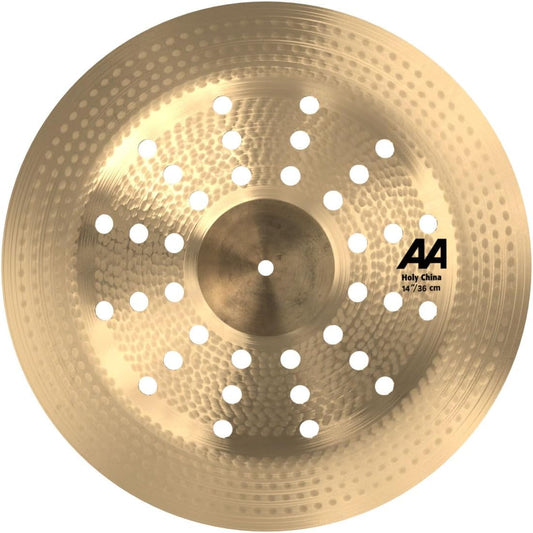 Sabian AA 14 Inch Holy China Cymbal l B20 Bronze Alloy l 80% Copper - 20% Tin l Made in Canada l Model 21416CS