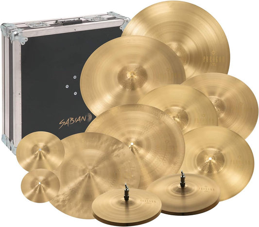 Sabian Paragon Complete Set l B20 Bronze Alloy l 80% Copper - 20% Tin l Made in Canada l Model NP5006N