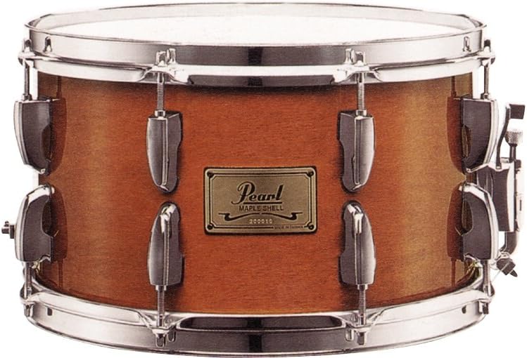 Pearl 12 Inch x 7 Inch Maple Soprano Snare Drum - Liquid Amber Finish - Model M1270114