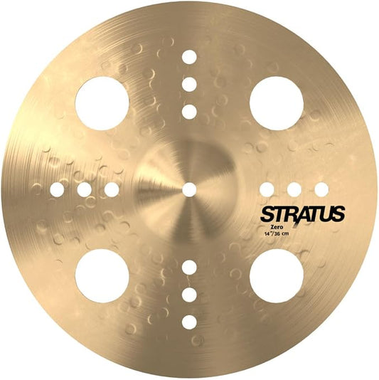 Sabian Stratus 14 Inch Zero Crash Cymbal l B20 Bronze Alloy l 80% Copper - 20% Tin l Made in Canada l Model S14ZE