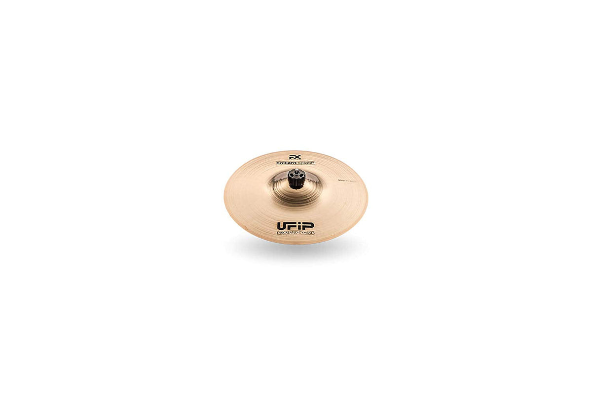 Ufip FX-8BS FX Series 8 Inch Brilliant Splash Cymbal l B20 Bronze Alloy l Hand-Crafted in Italy Since 1931 utilizing our Exclusive Rotocasting Process