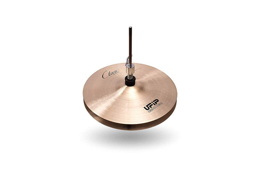 Ufip CS-10MHH Class Series 10 Inch Medium Hi Hat Cymbals l B20 Bronze Alloy l Hand-Crafted in Italy Since 1931 utilizing our Exclusive Rotocasting Process