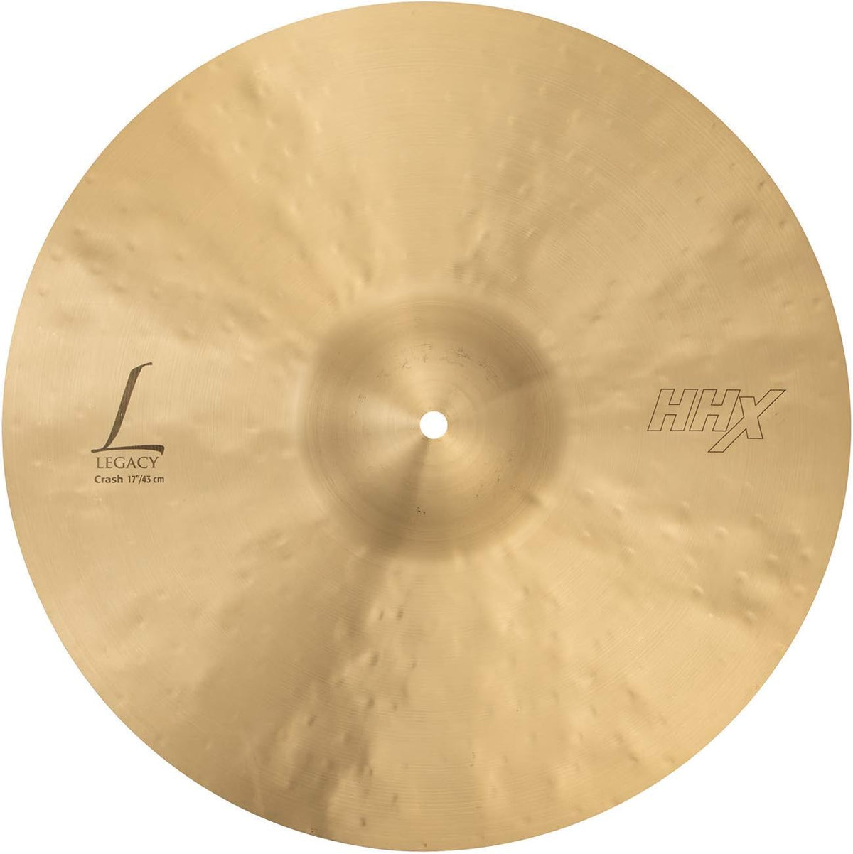 Sabian HHX 17 Inch Legacy Crash Cymbal l B20 Bronze Alloy l 80% Copper - 20% Tin l Made in Canada l Model 11706XLN