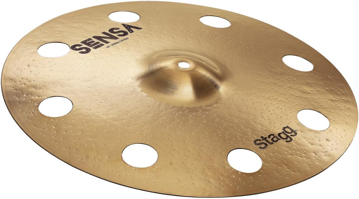 Stagg SENSA Series 16 Inch ORBIS Crash Cymbal l B20 Bronze Alloy l 80% - 20% Tin l Model SEN-CM16O