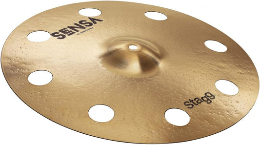 Stagg SENSA Series 16 Inch ORBIS Crash Cymbal l B20 Bronze Alloy l 80% - 20% Tin l Model SEN-CM16O