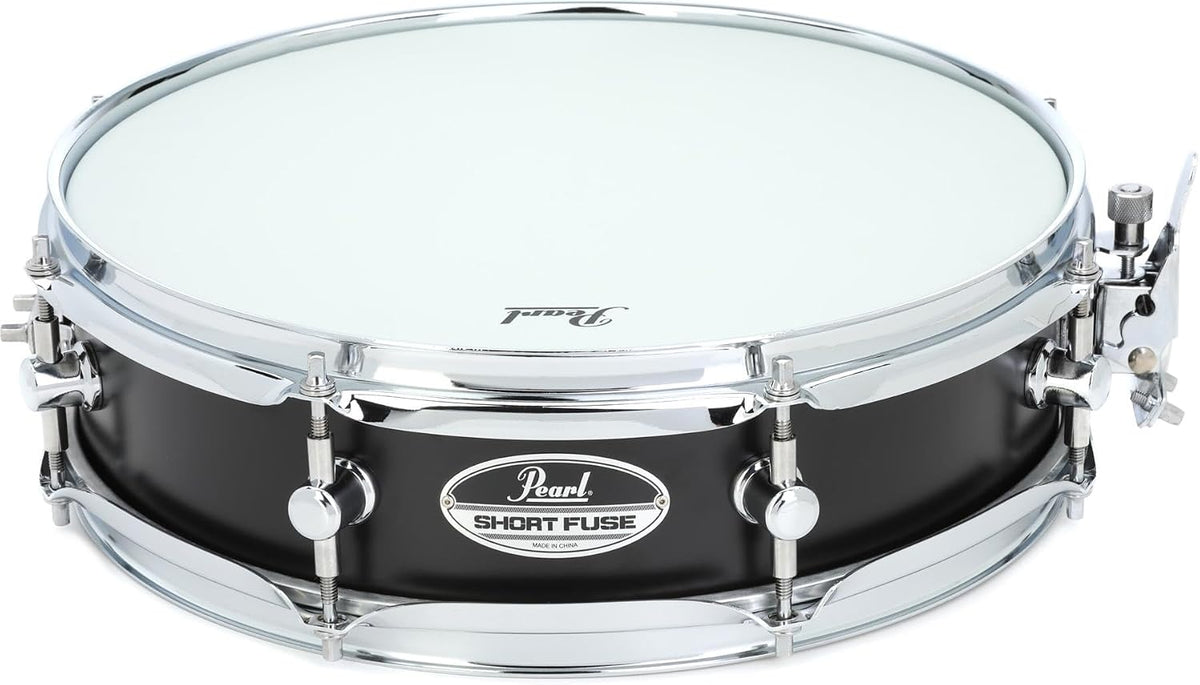 Pearl 13 Inch x 3.5 Inch Short Fuse Steel Snare Drum - Model SFS1335B