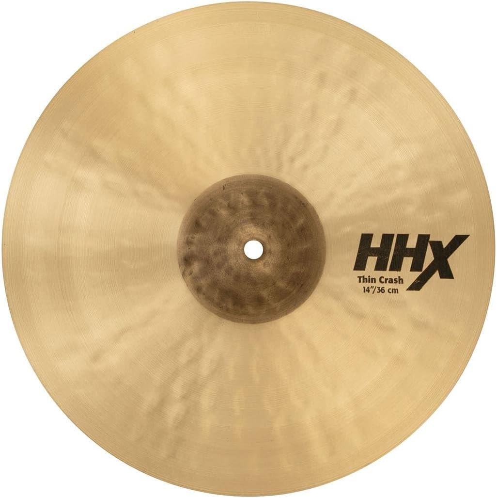 Sabian HHX 14 Inch Thin Crash Cymbal l B20 Bronze Alloy l 80% Copper - 20% Tin l Made in Canada l Model 11406XTN