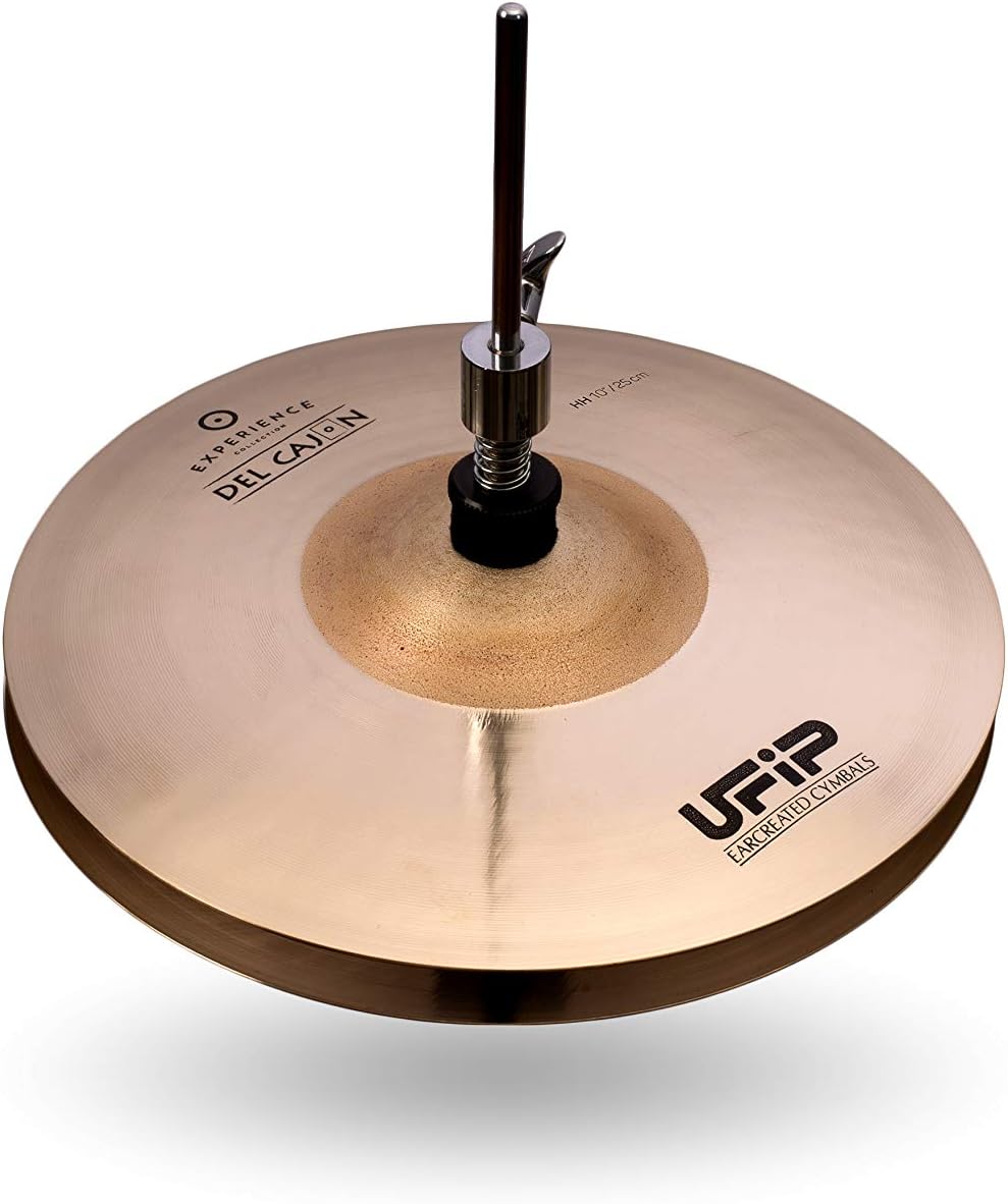Ufip ES-10CJ Experience Collection 10 Inch Del Cajon Splash Cymbal l B20 Bronze Alloy l Hand-Crafted in Italy Since 1931 utilizing our Exclusive Rotocasting Process
