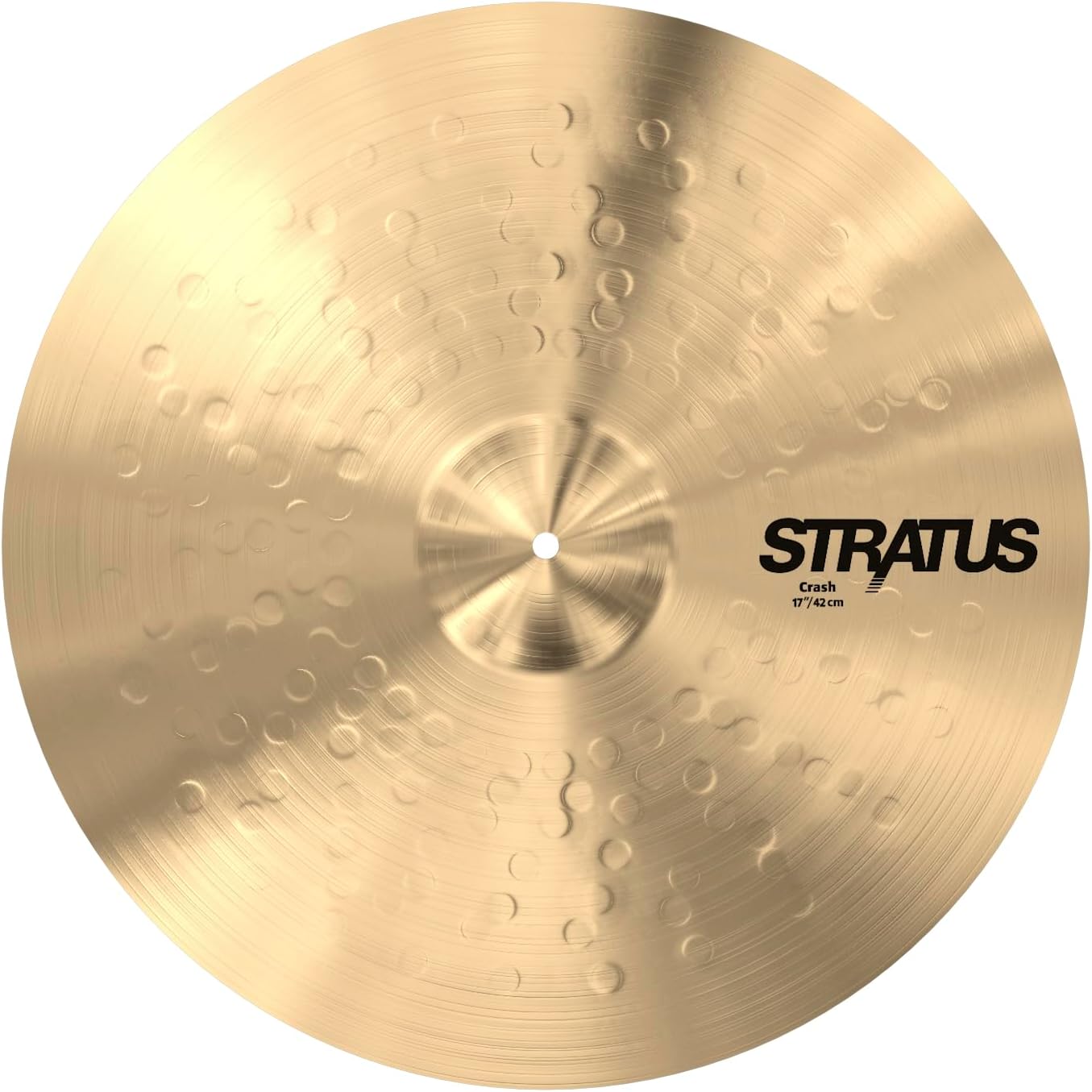 Sabian Stratus 17 Inch Crash Cymbal l B20 Bronze Alloy l 80% Copper - 20% Tin l Made in Canada l Model S1706