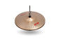 Ufip NS-14MHH Natural Series 14 Inch Medium Hi-Hat Cymbals l B20 Bronze Alloy l Hand-Crafted in Italy Since 1931 utilizing our Exclusive Rotocasting Process l Designed for Jazz, R&B, Fusion & Blues