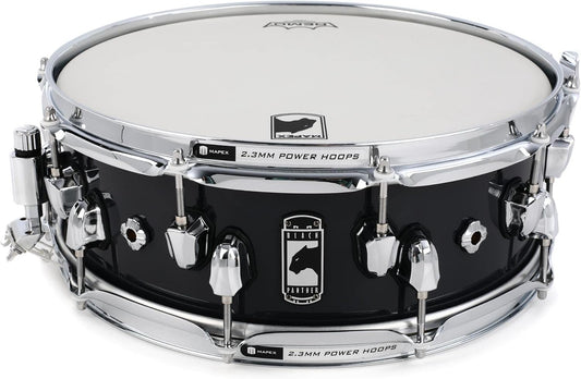Mapex Black Panther Razor 14 Inch x 5 Inch Snare Drum l Dark Grey Finish l Model BPNML4500CGD