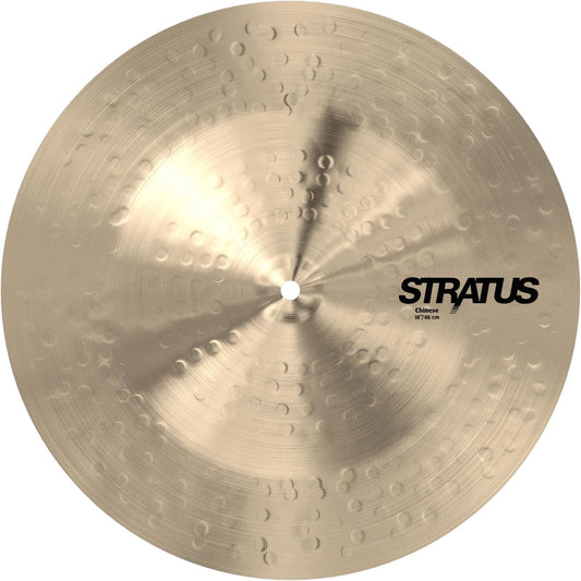 Sabian Stratus 18 Inch Chinese Cymbal l B20 Bronze Alloy l 80% Copper - 20% Tin l Made in Canada l Model S1816