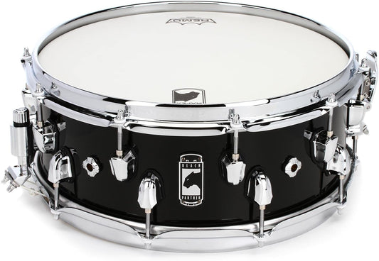 Mapex Black Panther Nucleus 14 Inch x 5.5 Inch Snare Drum l Piano Black Finish l Model BPNMW4550CPB
