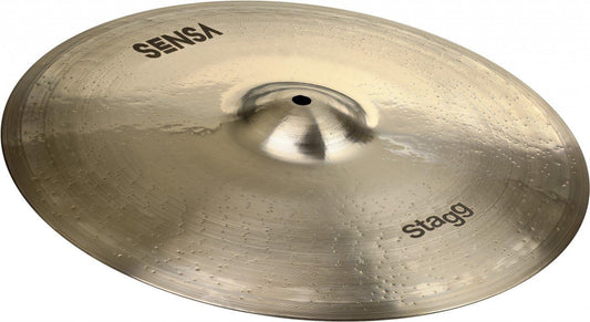 Stagg SENSA Series 20 Inch Medium Ride Cymbal l B20 Bronze Alloy l 80% - 20% Tin l Model SEN-RM20B