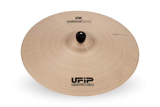 Ufip FX-12TSL FX Series 12 Inch Light Traditional Splash Cymbal l B20 Bronze Alloy l Hand-Crafted in Italy Since 1931 utilizing our Exclusive Rotocasting Process