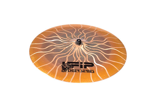 Ufip TS-20 Tiger Series 20 Inch Crash Cymbal l Hand Hammered B8 Bronze Alloy l Explosive Sound with Powerful Quick Response & Lasting Sustain l Designed for Hard Rock, Heavy Metal, Punk & Rock