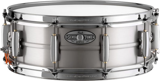 Pearl SensiTone Heritage Alloy 14 Inch x 5 Inch Beaded Seamless 1.2mm Aluminum Snare Drum -  Model STH1450AL
