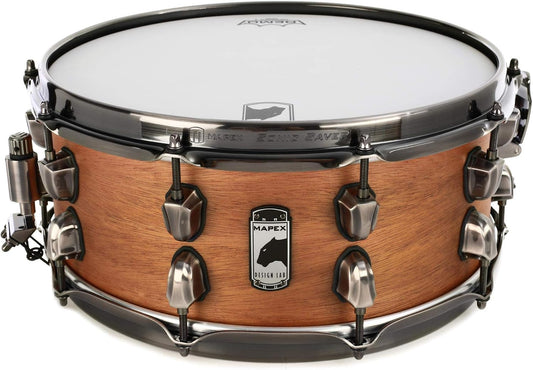 Mapex Black Panther Design Lab Heartbreaker 14 Inch x 6 Inch Snare Drum l Natural Satin Finish l Model BPMH460LNW