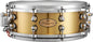 Pearl Reference One 14 Inch x 5 Inch 3mm Rolled Brass Snare Drum - Brushed Finish - Model RF1B1450