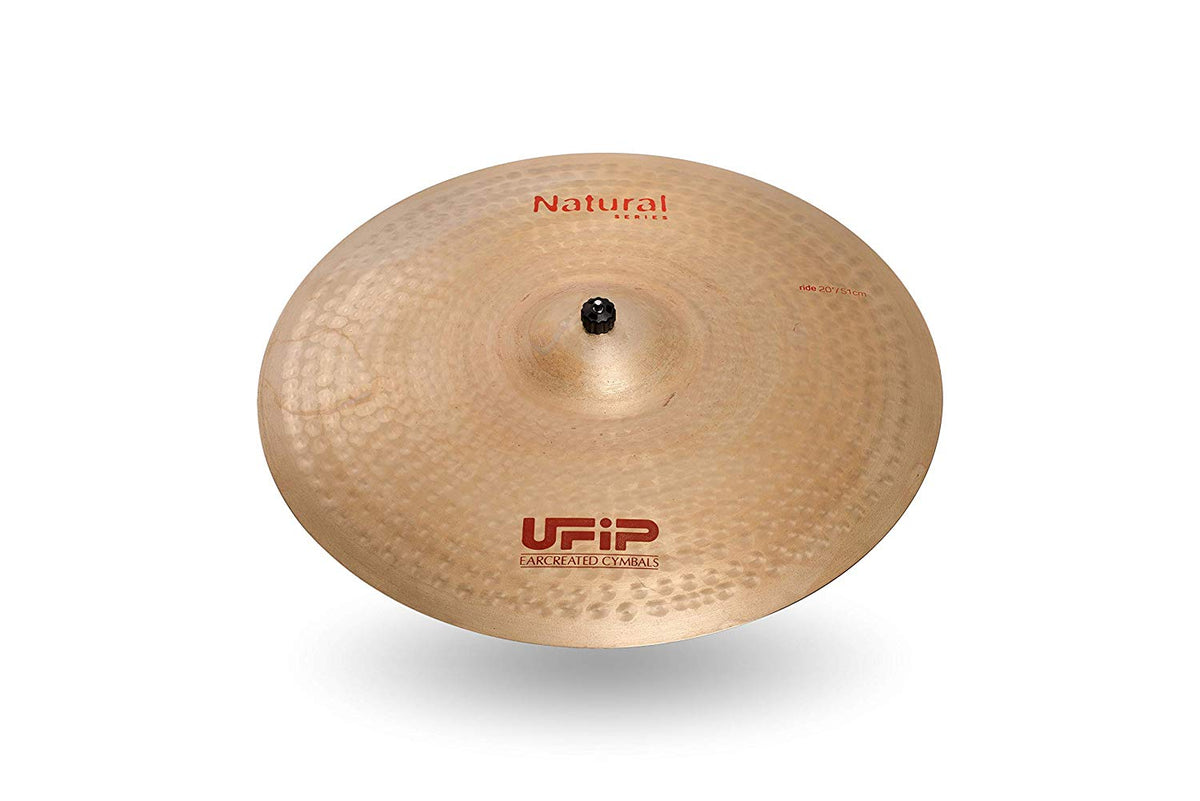 Ufip NS-20MR Natural Series 20 Inch Medium Ride Cymbal l B20 Bronze Alloy l Hand-Crafted in Italy Since 1931 utilizing our Exclusive Rotocasting Process l Designed for Jazz, R&B, Fusion & Blues