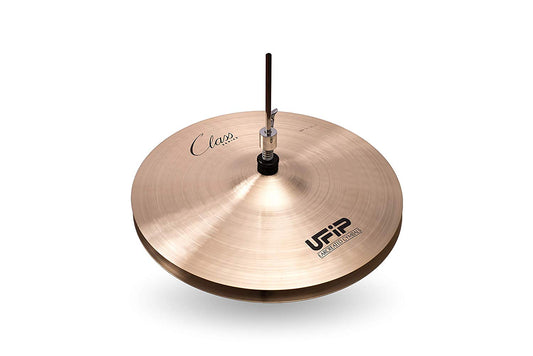 Ufip CS-14LHH Class Series 14 Inch Light Hi Hat Cymbals l B20 Bronze Alloy l Hand-Crafted in Italy Since 1931 utilizing our Exclusive Rotocasting Process