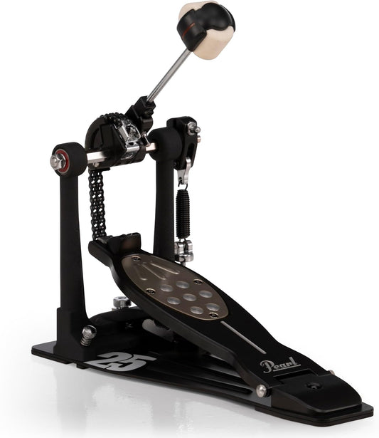 Pearl Eliminator Bass Drum Pedal Chain Drive 25th Anniversary Black Finish