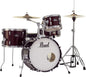 Pearl RS584CC91 Roadshow 4-Piece Drum Set, Wine Red