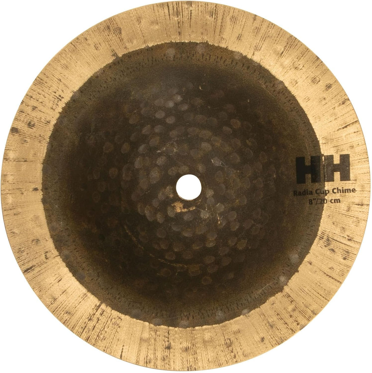 Sabian HH 8 Inch Radia Cup Chime l B20 Bronze Alloy l 80% Copper - 20% Tin l Made in Canada l Model 10859R