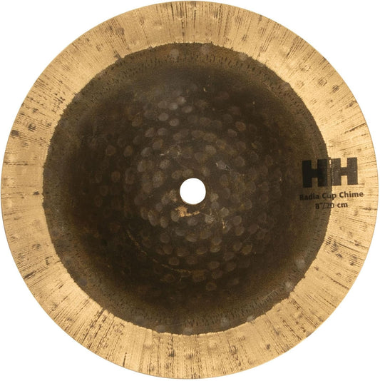 Sabian HH 8 Inch Radia Cup Chime l B20 Bronze Alloy l 80% Copper - 20% Tin l Made in Canada l Model 10859R