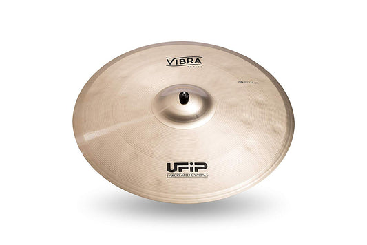Ufip VB-22R Vibra Series 22 Inch Ride Cymbal l B20 Bronze Alloy l Hand-Crafted in Italy Since 1931 utilizing our Exclusive Rotocasting Process l Designed for Pop, Fusion, World, Rock & Acoustic