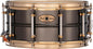 Pearl Sensitone Limited-Edition Black Nickel -Plated Brass Snare Drum - 6.5 inches x 14 inches, Black