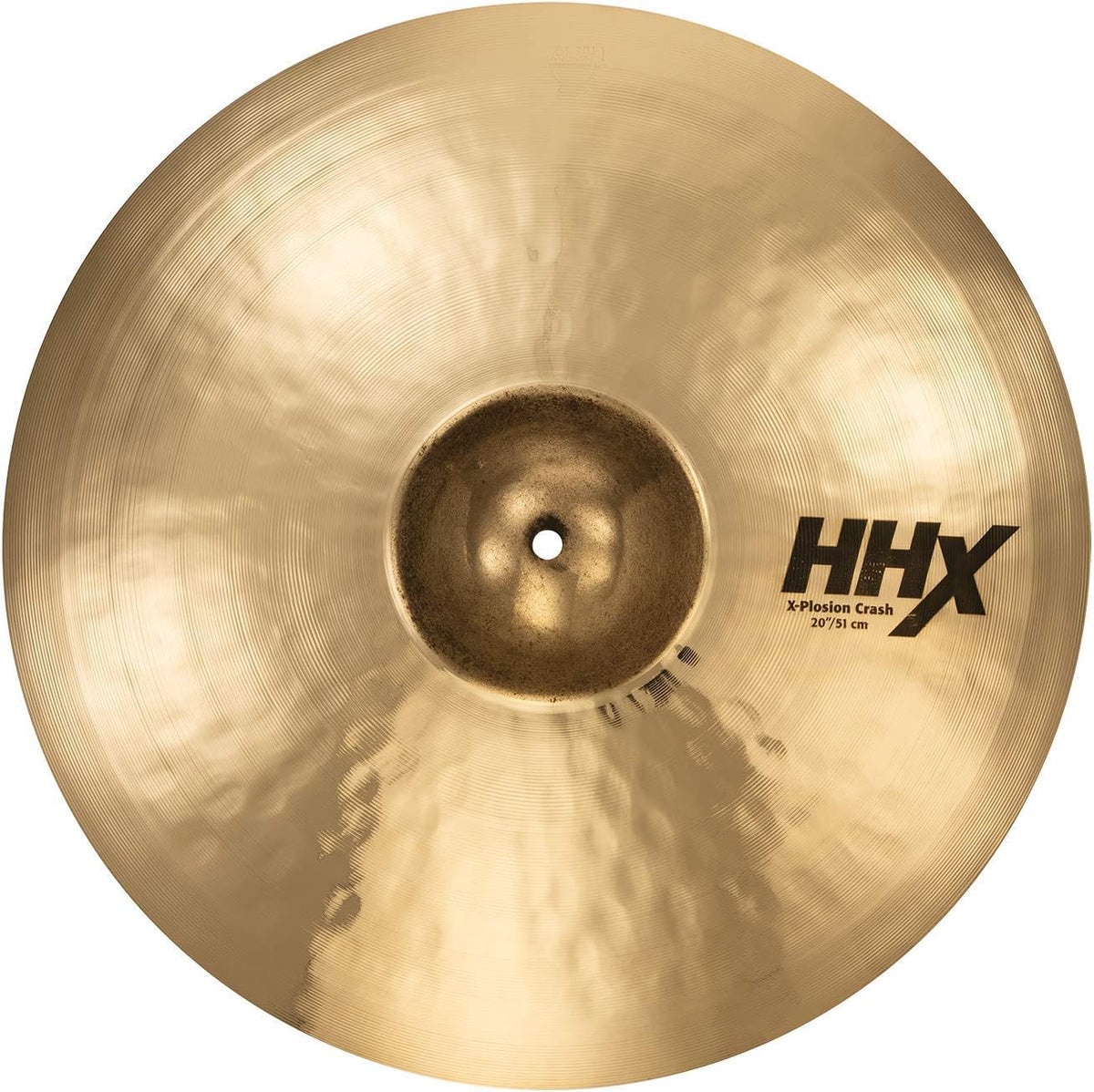 Sabian HHX 20 Inch X-Plosion Crash Cymbal l Brilliant Finish l B20 Bronze Alloy l 80% Copper - 20% Tin l Made in Canada l Model 12087XB