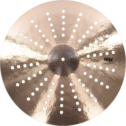 Sabian HHX 20 Inch Complex Aero Crash Cymbal l B20 Bronze Alloy l 80% Copper - 20% Tin l Made in Canada l Model 120XACN
