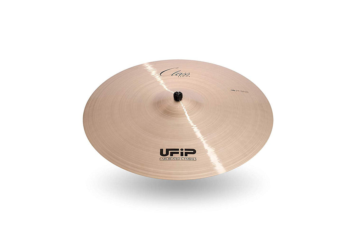 Ufip CS-21MR Class Series 21 Inch Medium Ride Cymbal l B20 Bronze Alloy l Hand-Crafted in Italy Since 1931 utilizing our Exclusive Rotocasting Process