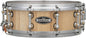 Pearl StaveCraft 14 Inch x 5 Inch Thai Oak with Makha DadoLoc Snare Drum - Satin Natural Finish - Model SCD1450TO186